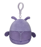 Squishmallows Clip On - Purple Beetle 3.5inch SQCR00783/DIS0459 - Colorland Toys